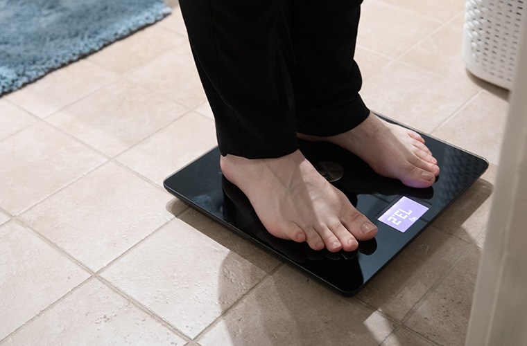Scales for Weight Body, ABLEGRID Digital Smart Bathroom Scale for