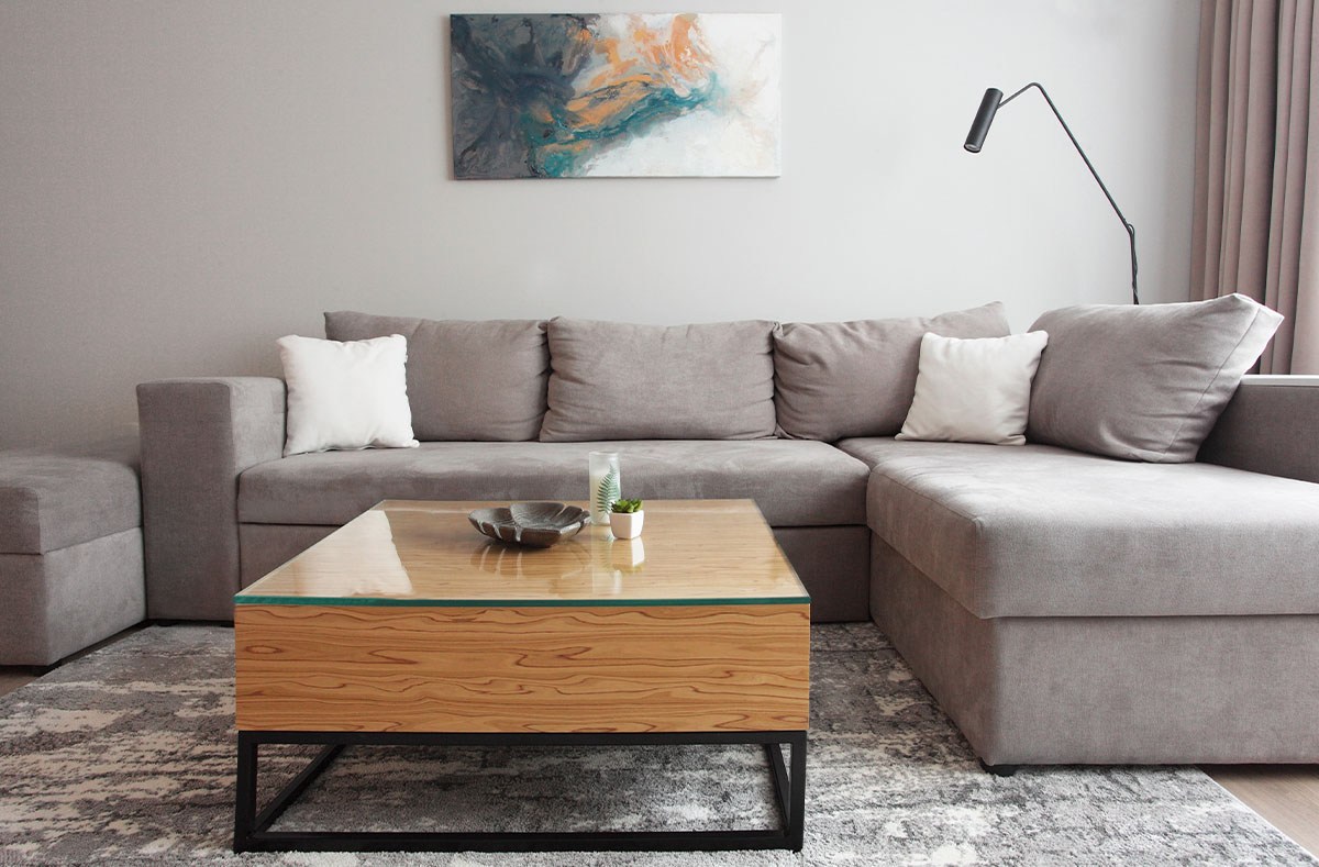 These modular sofas actually work for small living rooms