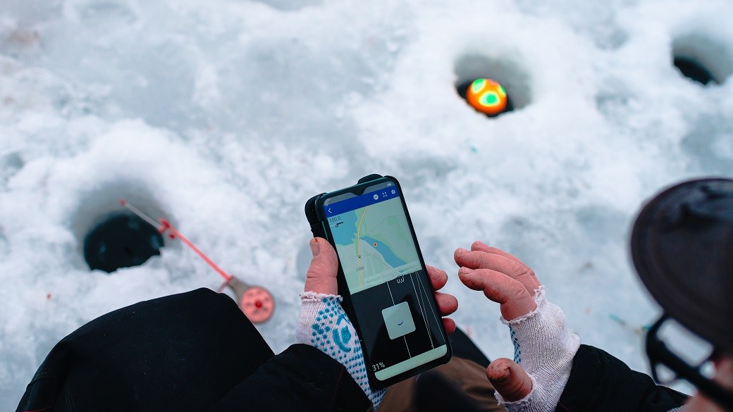 Best ice fishing fish finder