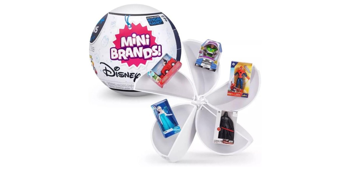 5 Surprise Mini Brands Disney Store Edition