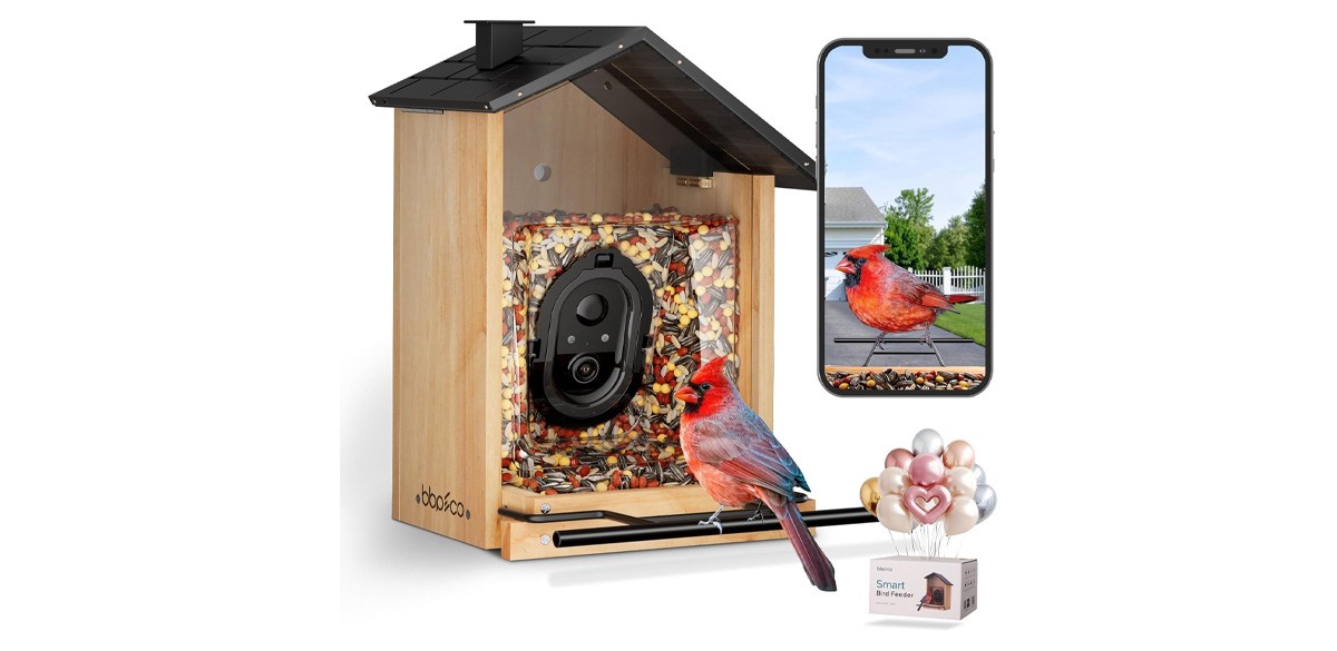 BBPECO Smart Bird Feeder with Camera