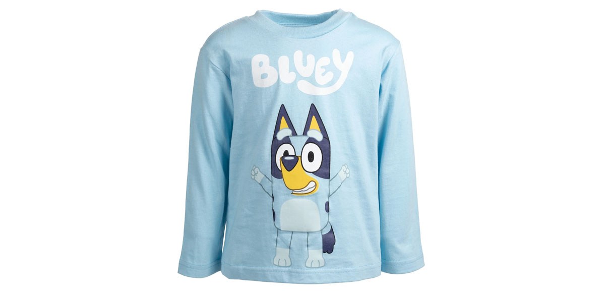 Bluey Little Boys Matching Family Long Sleeve T-Shirt 