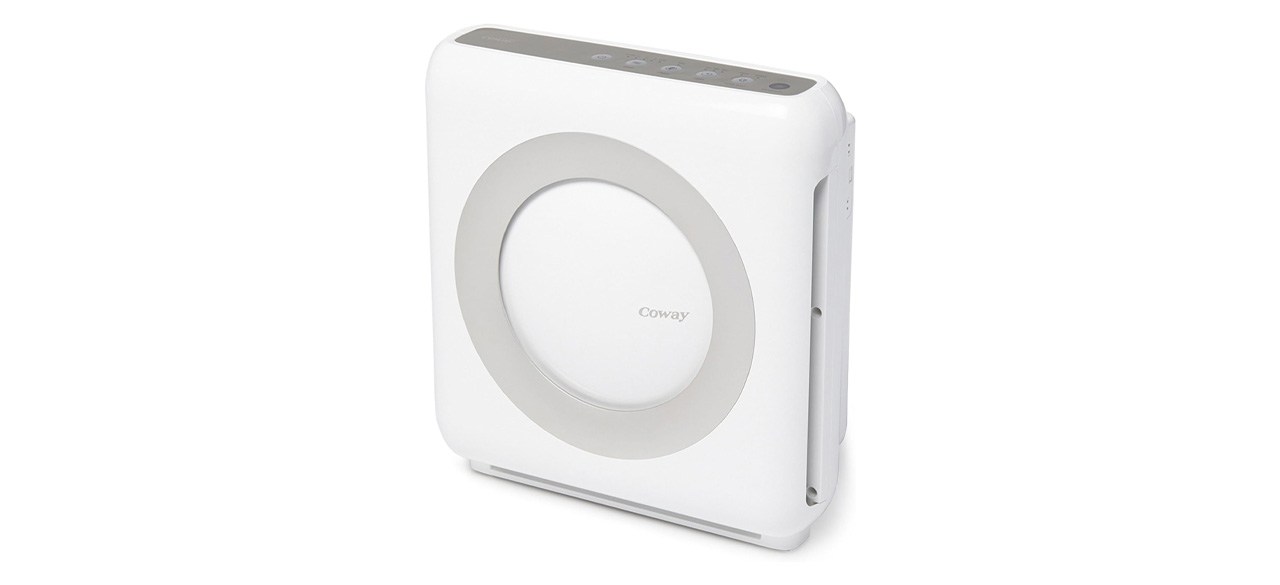 Coway Airmega AP-1512HH(W) True HEPA Purifier on white background