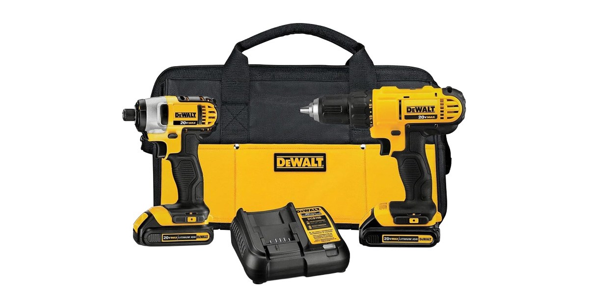 DEWALT 20V MAX Cordless Drill and Impact Driver