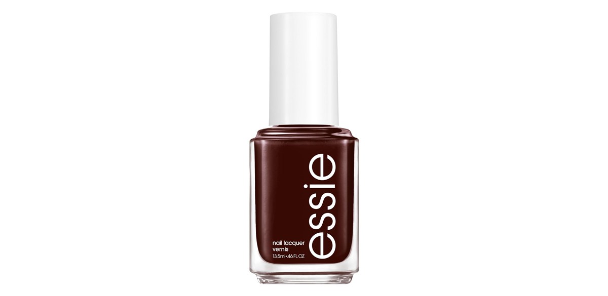 Essie Salon-Quality Nail Polish in Rich Brown