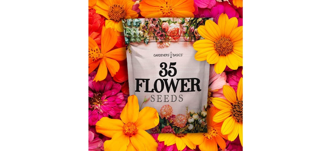 Gardeners Basics Flower Seeds 35 Varieties