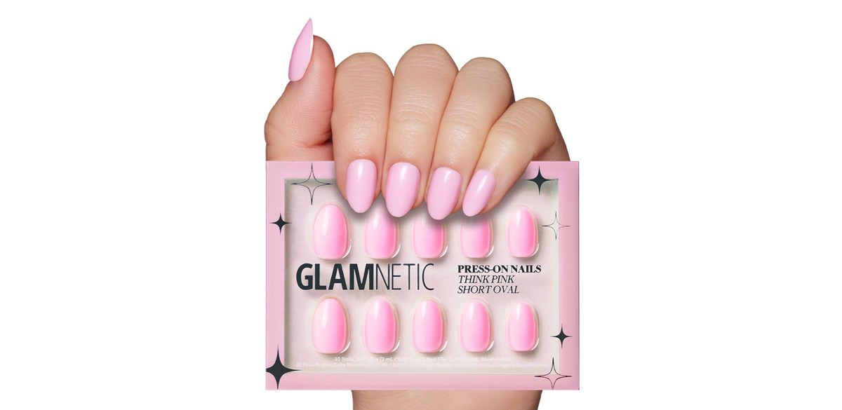 Glamnetic Press On Nails - Think Pink