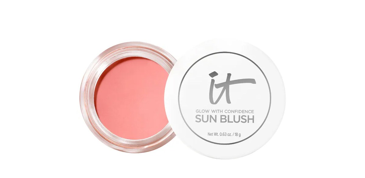 IT Cosmetics Glow with Confidence Sun Cream Blush with Hyaluronic Acid