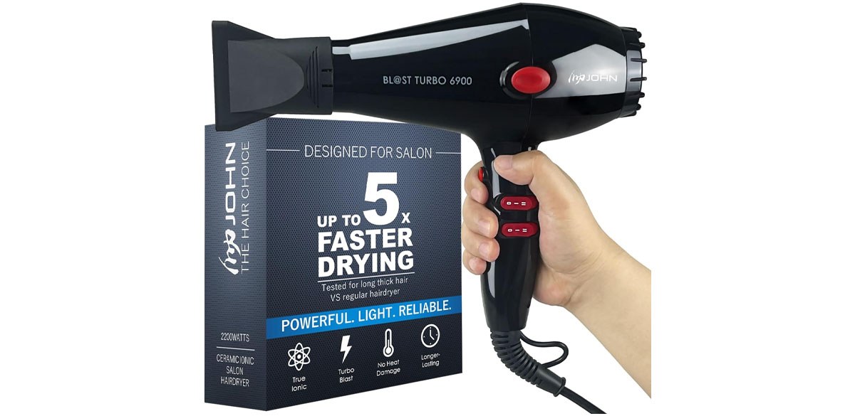 JOHN Super Fast Drying Hair Dryer