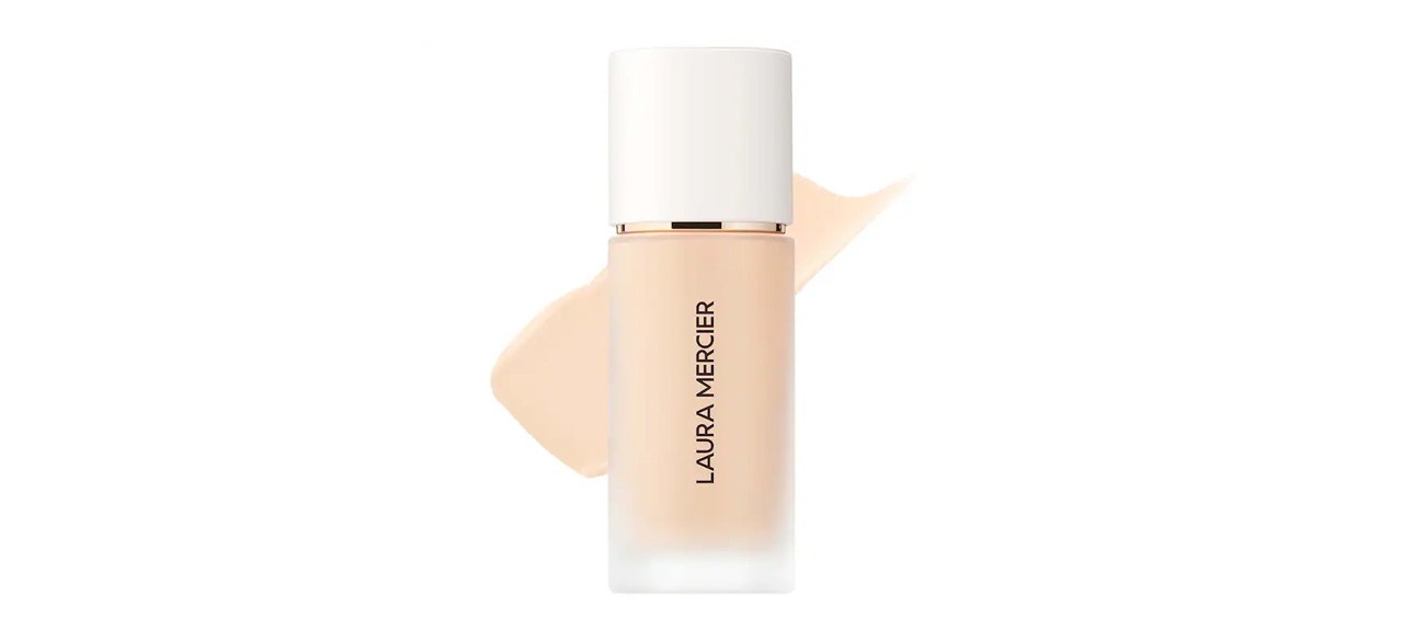 Laura Mercier Real Flawless Weightless Perfecting Waterproof Foundation on white background