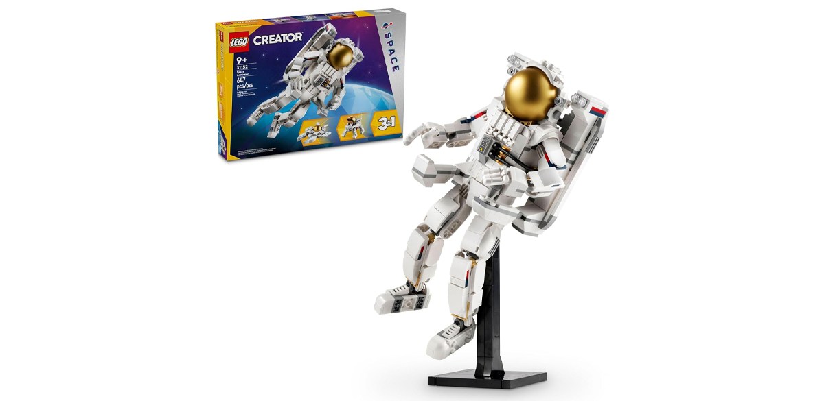 LEGO Creator 3 in 1 Space Astronaut Toy