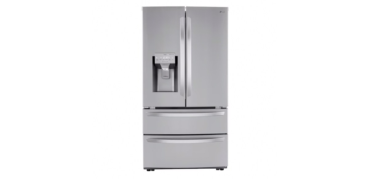 t LG Craft Ice Smart WiFi Enabled 27.8-cu-ft 4-Door Smart French-Door Refrigerator 