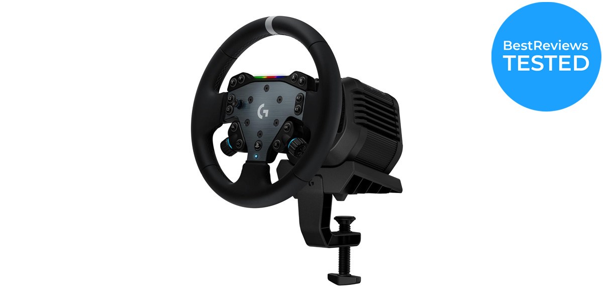 Logitech G RS50 System, 3-Piece Sim Racing Steering Wheel Setup