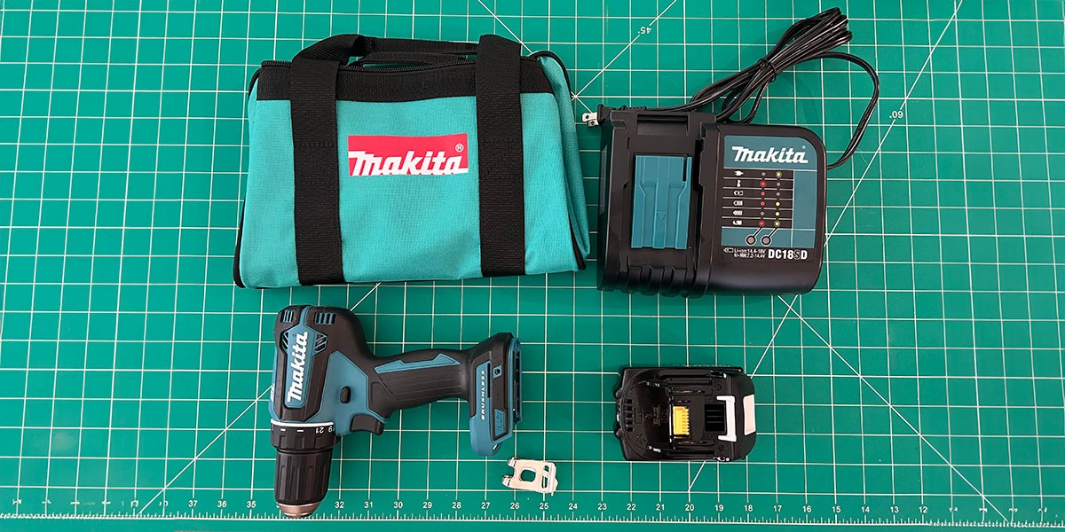 Makita XFD131 18-Volt LXT Cordless Drill Kit