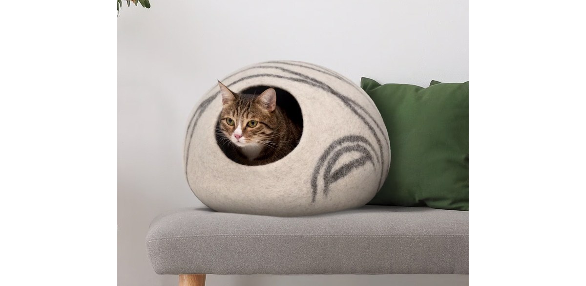 Meowfia Premium Felt Cat Bed