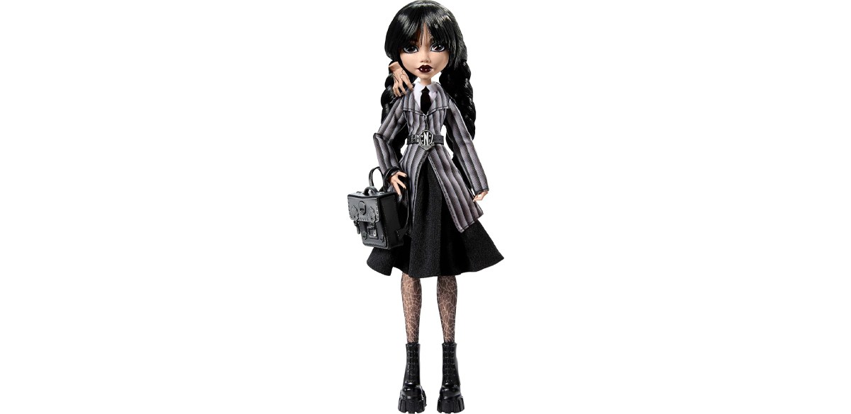 Monster High Wednesday Doll and Accessories, Wednesday Addams Collectible