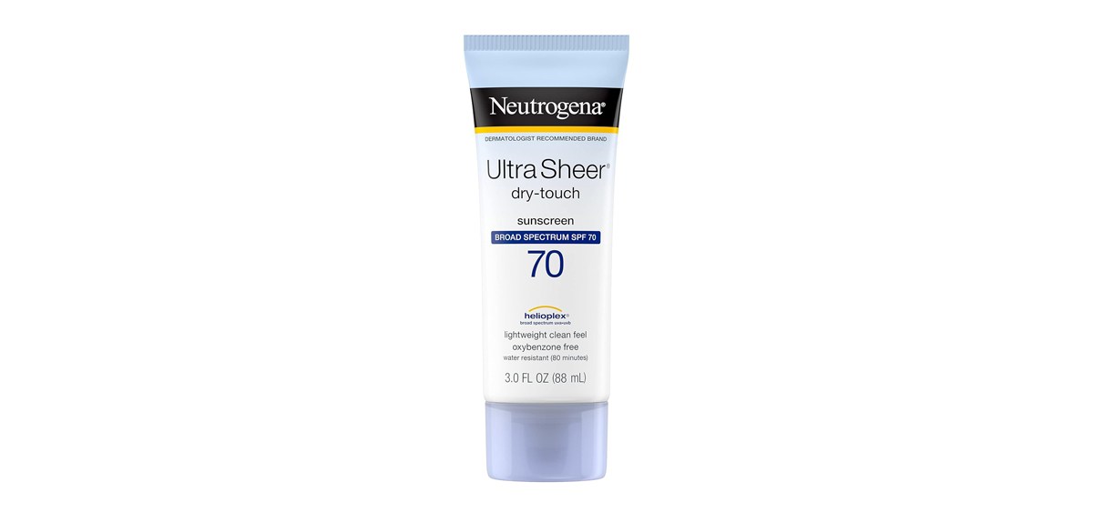 Neutrogena Ultra Sheer Dry-Touch Water Resistant and Non-Greasy Sunscreen Lotion