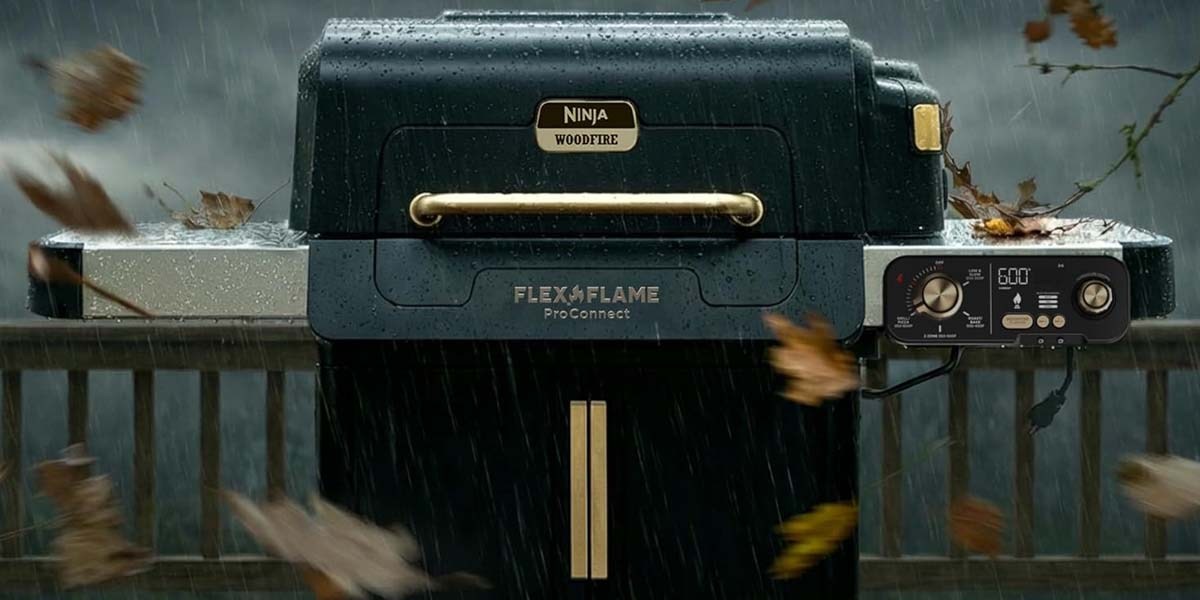 Ninja FlexFlame ProConnect Grill & Smoker