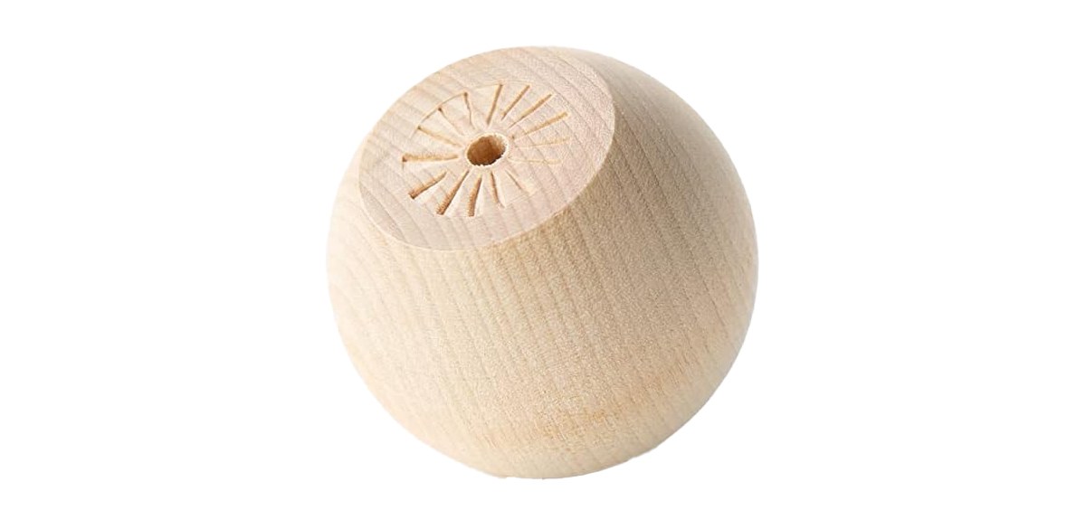 Pinehurst Craft Unfinished Wood Ball Knob