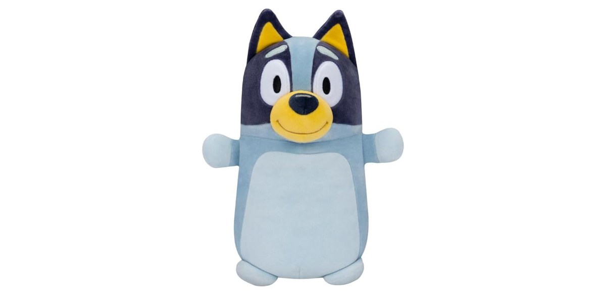 Squishmallows Original 10-Inch Bluey HugMees - Medium-Sized Ultrasoft Official Jazwares Plush