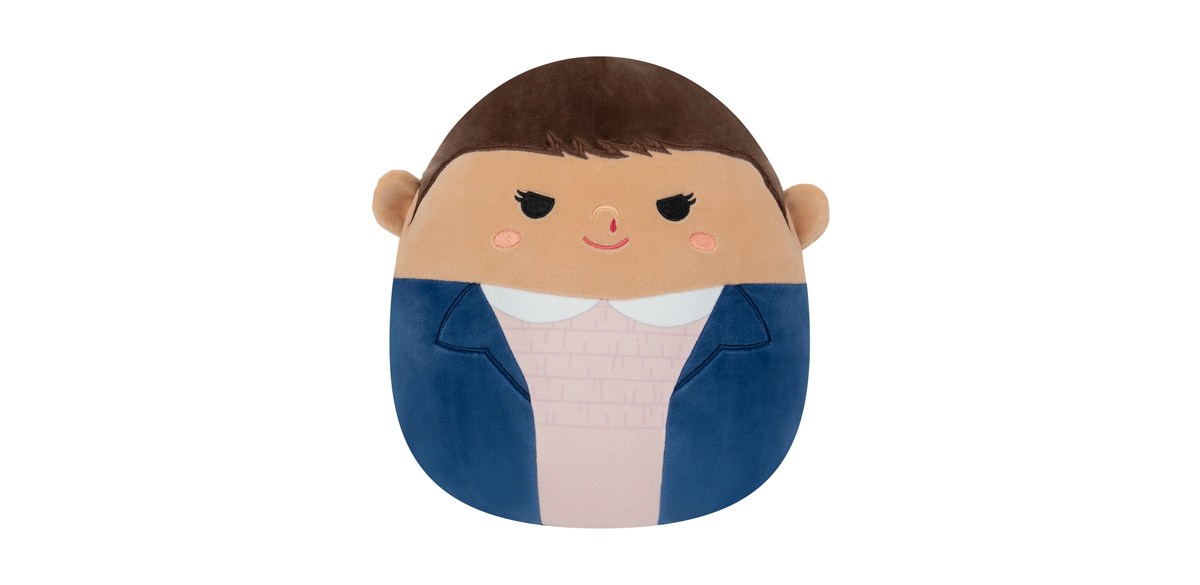 Squishmallows Plush 10 inch Stranger Things Eleven - Childs Ultra Soft Stuffed Toy