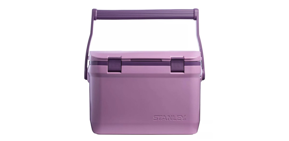 Purple Stanley 16qt Plastic Easy-Carry Outdoor Cooler