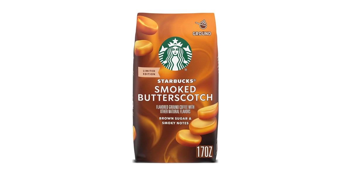 Starbucks Ground Coffee, Smoked Butterscotch