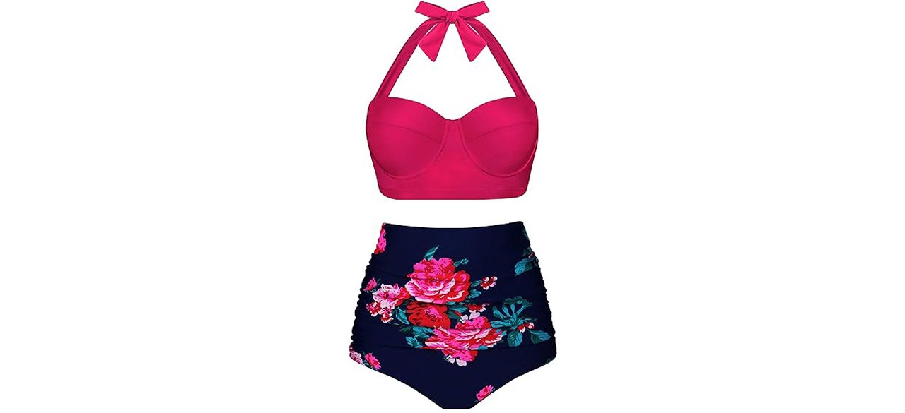 Angerella Vintage High-Waisted Bikini