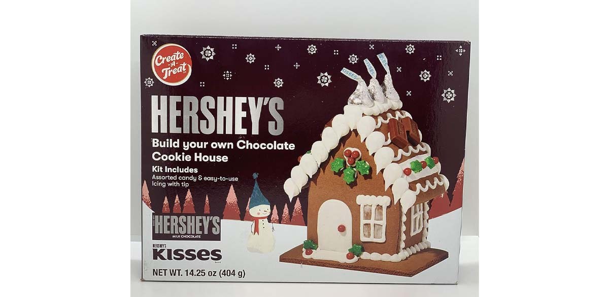 Create-A-Treat Hershey's Build Your Own Cookie House Gingerbread Kit