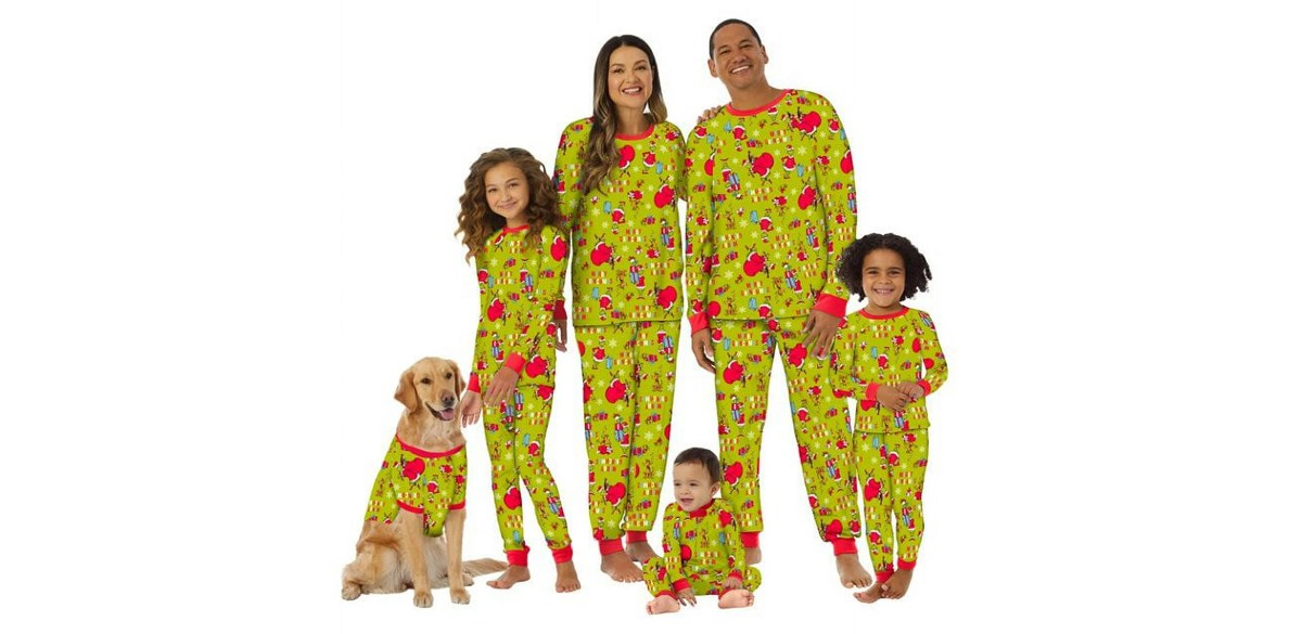 Dr. Suess Grinch Matching Family Sleepwear