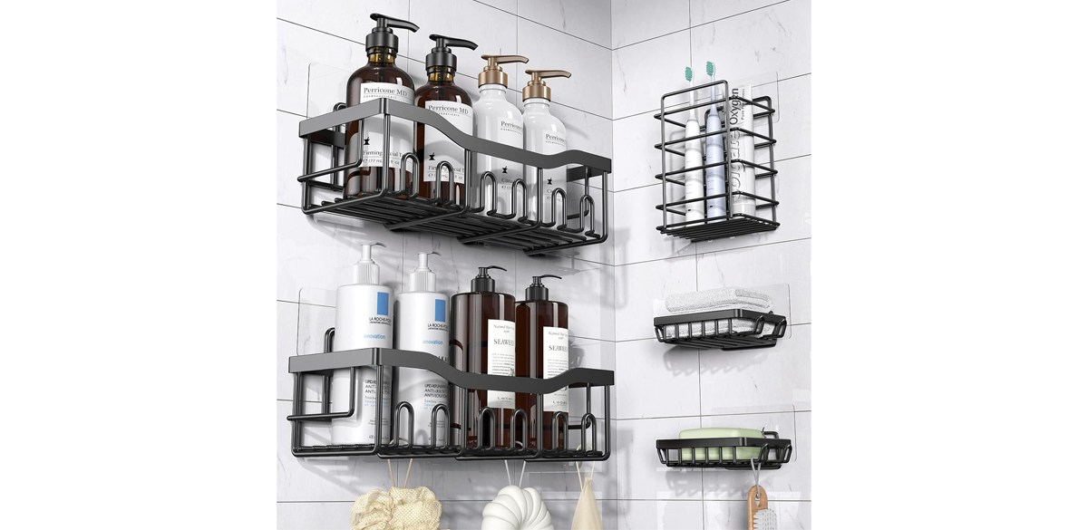 Eudele Adhesive Shower Caddy