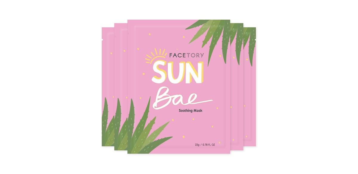 FACETORY Sun Bae Aloe Vera Soothing Sheet Mask