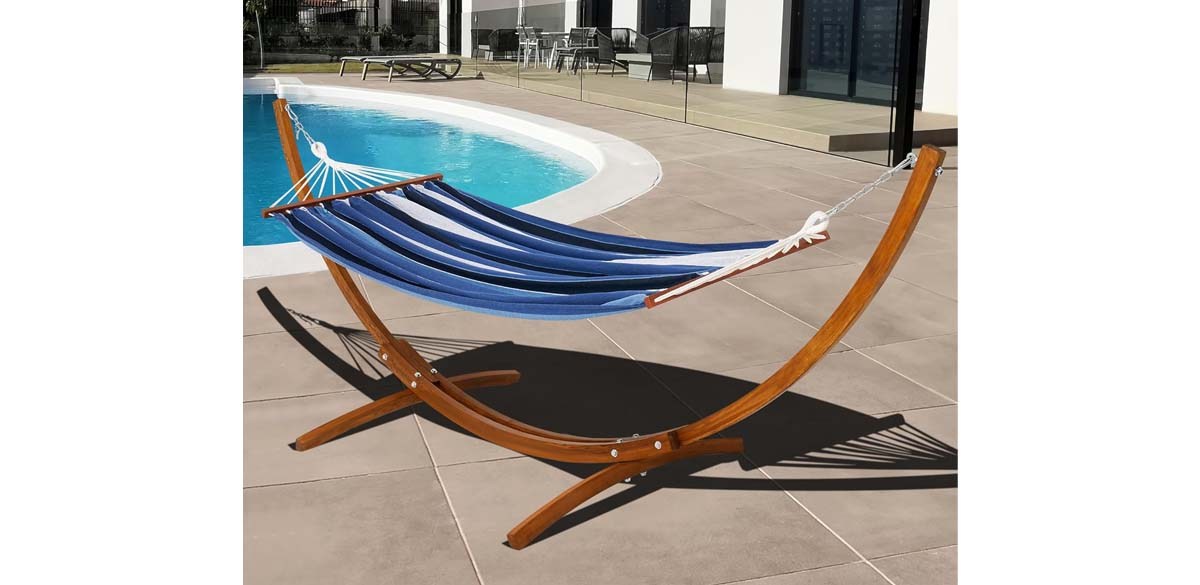 Lazy Daze Hammocks Cotton Fabric Spreader Bar Hammock