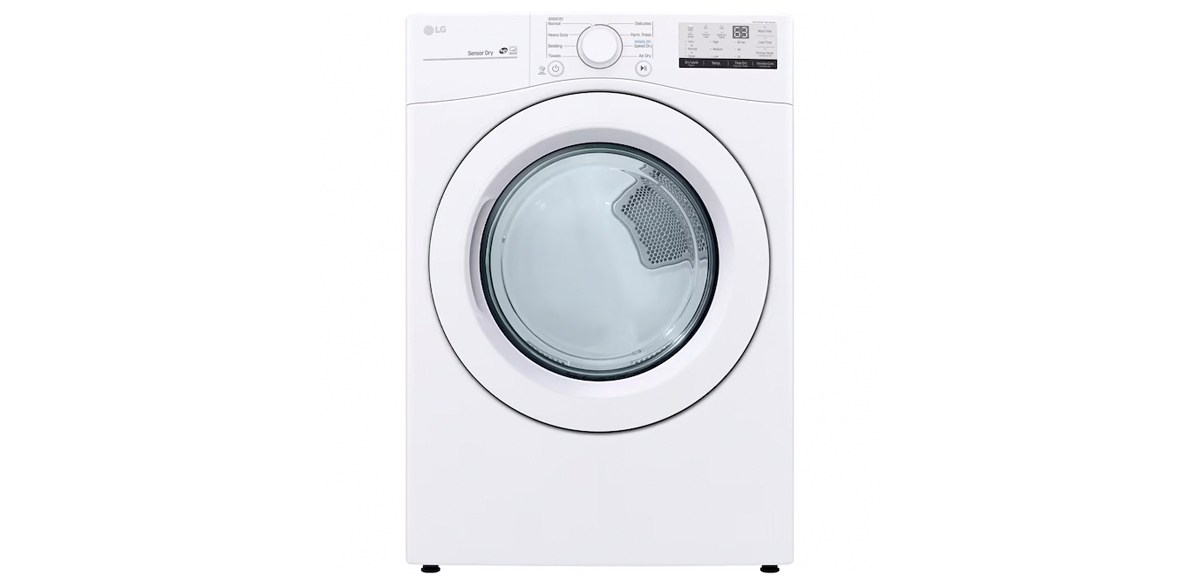 LG 7.4-cu-ft Stackable Vented Electric Dryer