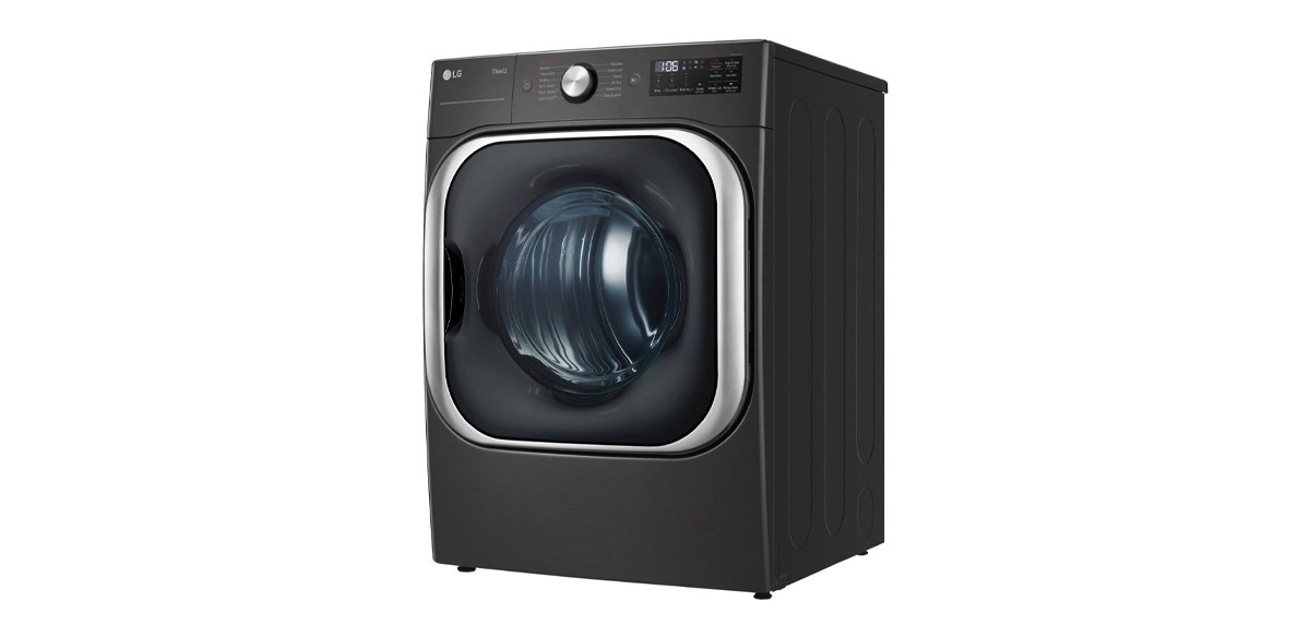 LG 9.0 Cu. Ft. Stackable Smart Electric Dryer with Steam and Built-in Intelligence