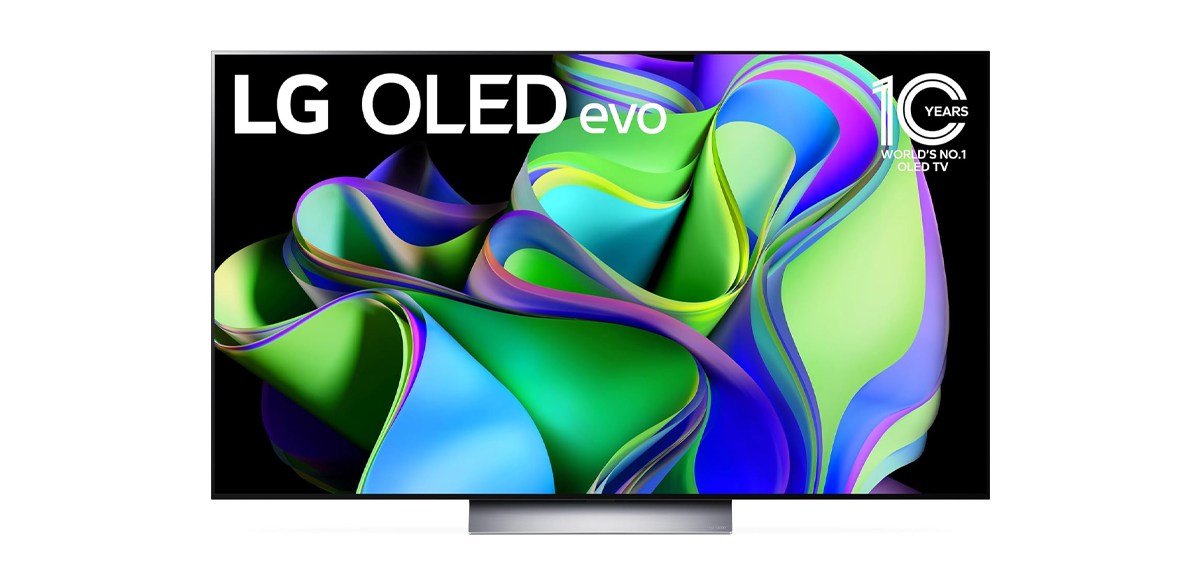 LG C3 Series 55-Inch Class OLED Evo 4K Processor Smart Flat Screen TV