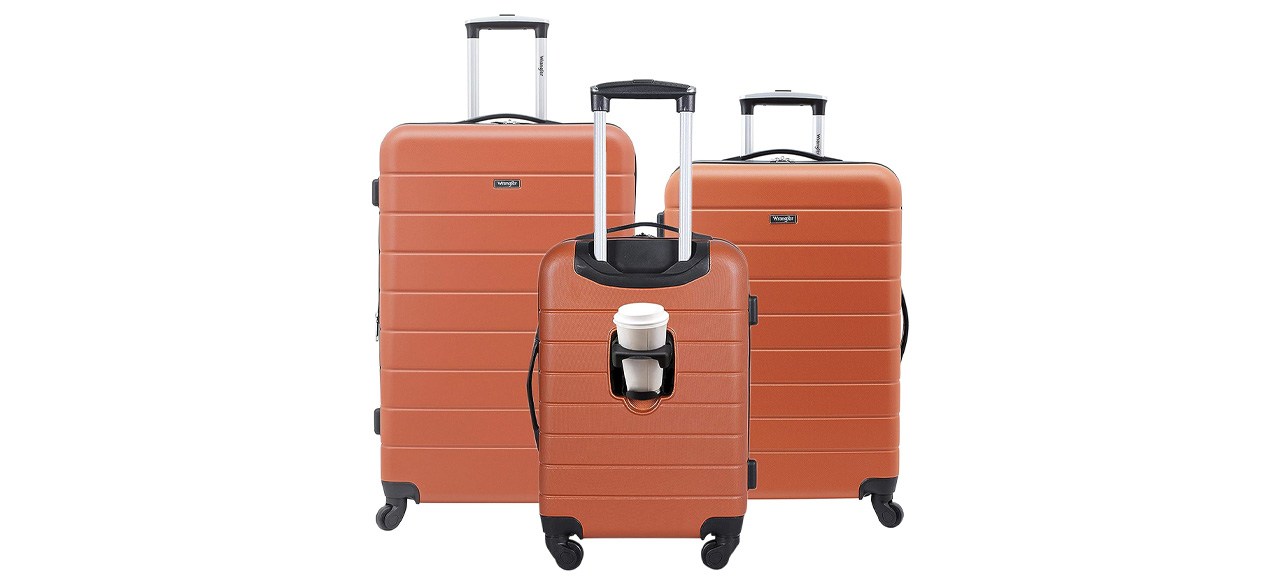 Wrangler Smart Luggage 3-Piece Luggage Set