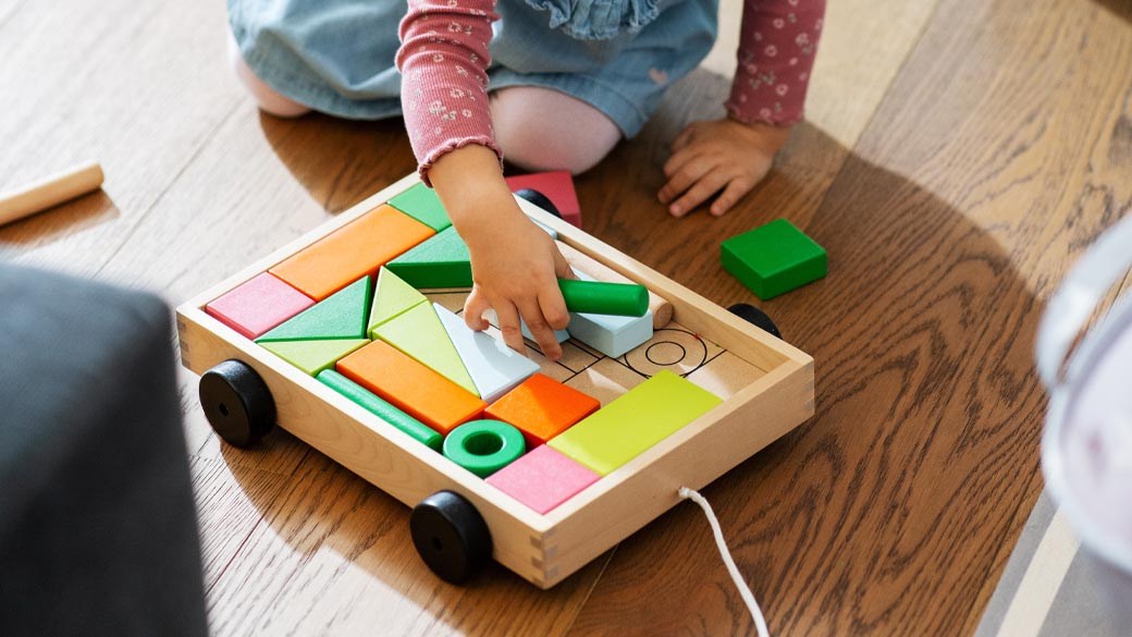 Best wooden toy cart