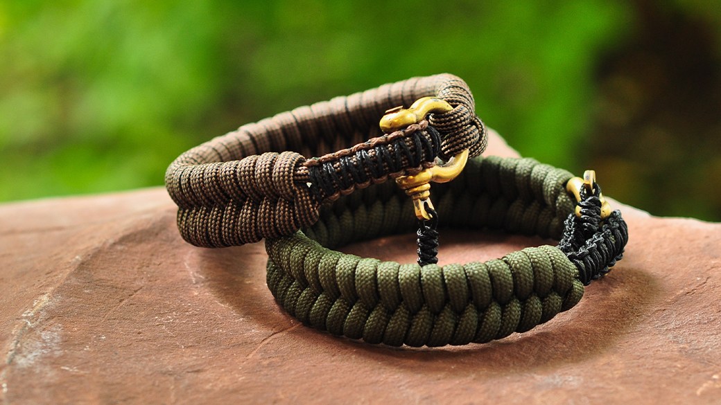 Military Paracord Bracelet Tactical Torch Spyglass Stock Photo 492669700 |  Shutterstock