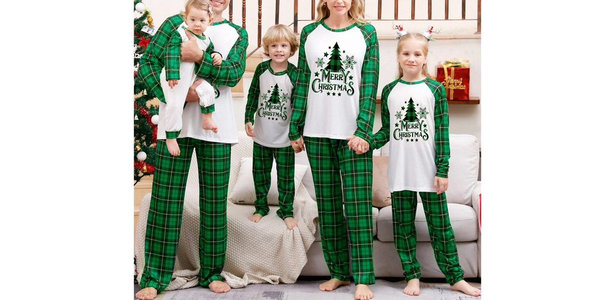 Family Matching Christmas Pajamas