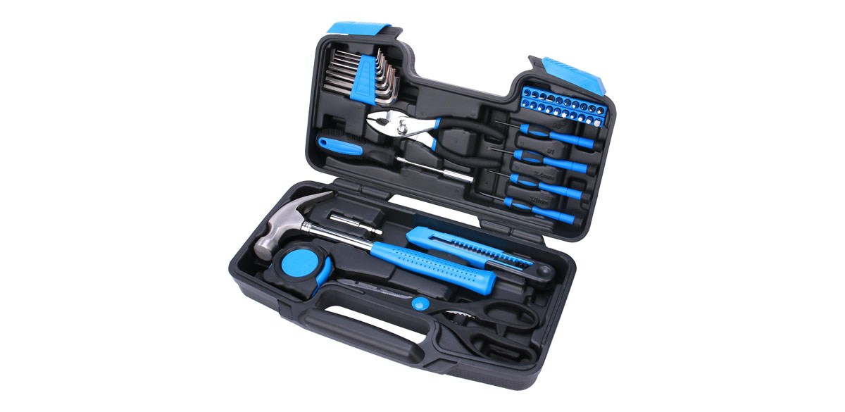 EFFICERE 40-Piece All Purpose Household Tool Kit