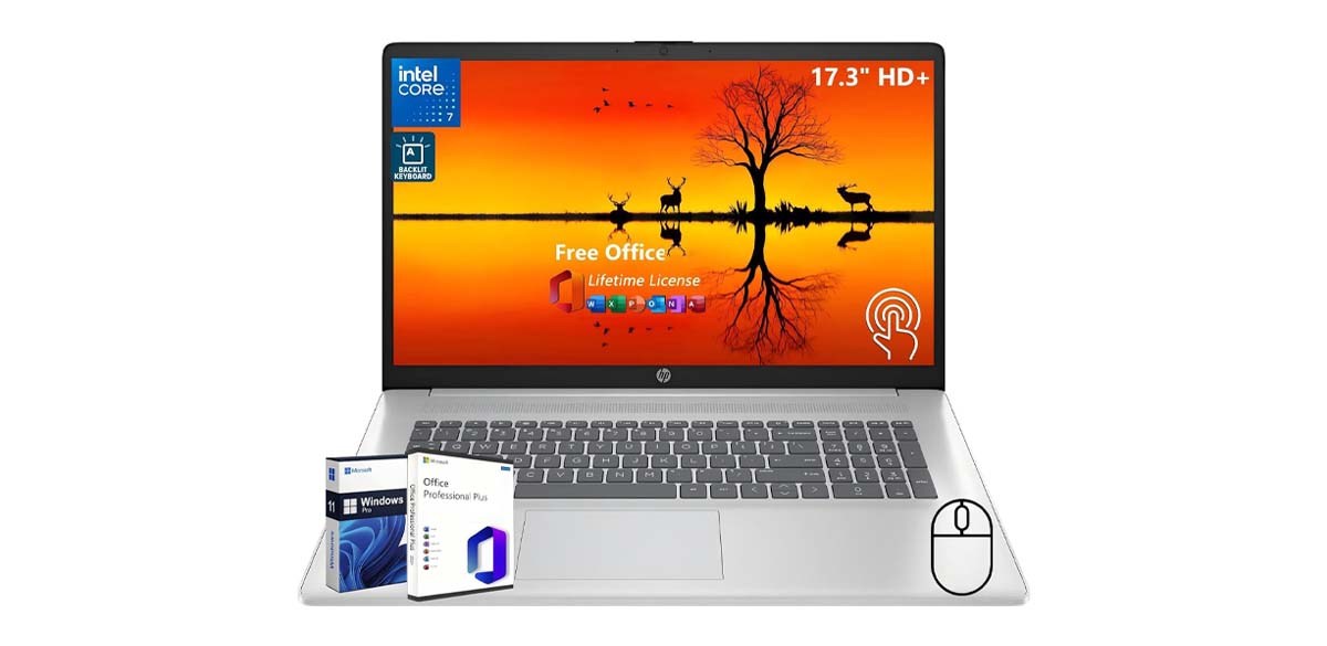 HP 17 inch Touchscreen Laptop Computer