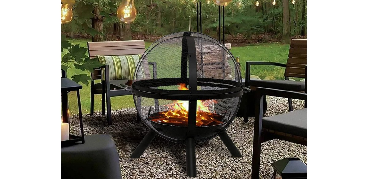 Ikuby Ball of Fire Pit