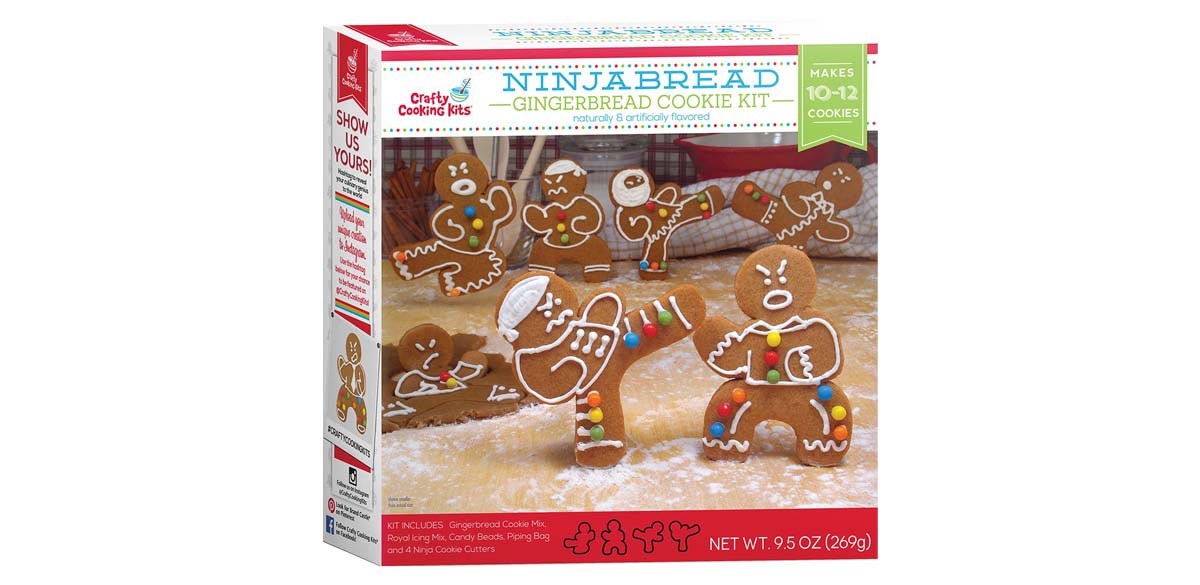 In the Mix Ninja Gingerbread Cookie Kit