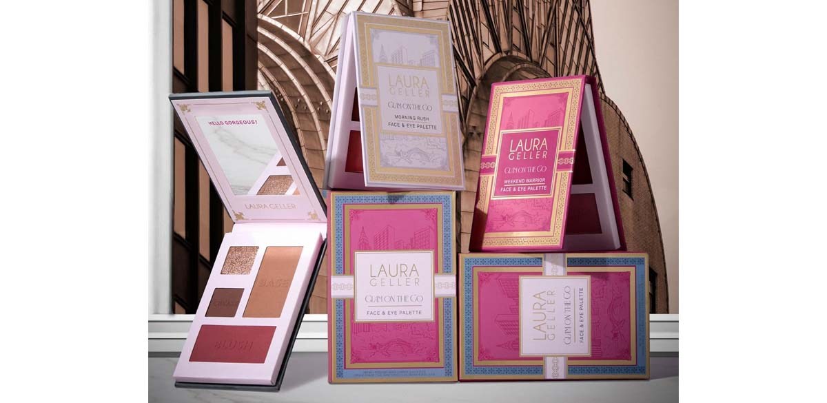 LAURA GELLER NEW YORK Glam On the Go Eyeshadow & Blush Palettes