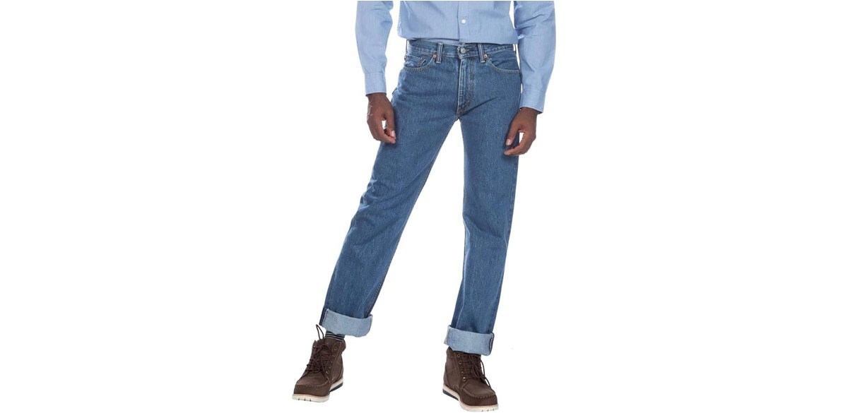 Levi's Men's 505 Regular Fit Jeans Levi's Men's 505 Regular Fit Jeans