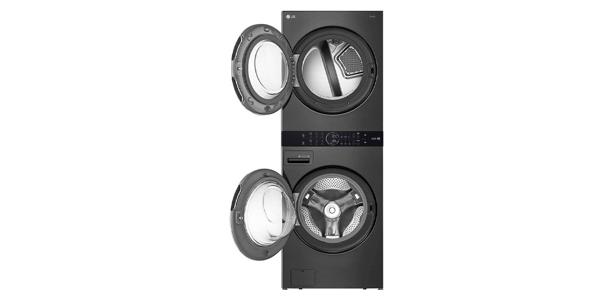 LG 27-Inch Smart Electric Single Unit WashTower