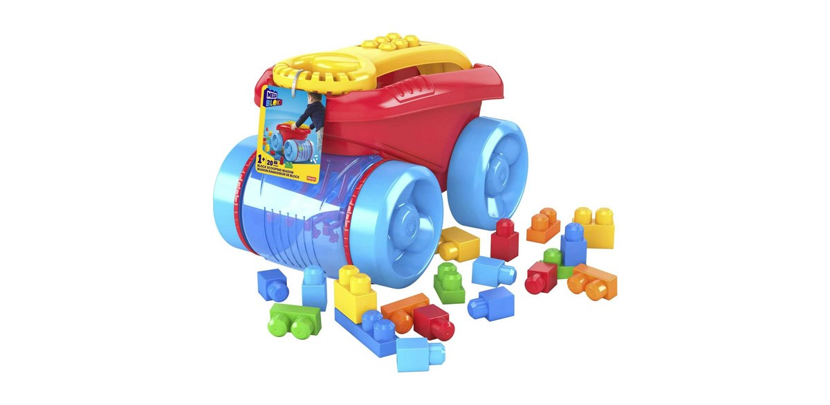 Mega Bloks Block Scooping Wagon