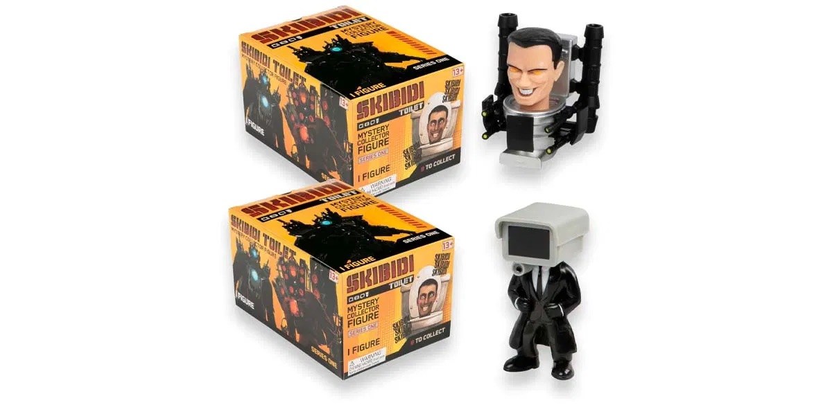 SKIBIDI Toilet Mystery Figure Collector Series (2-Pack)