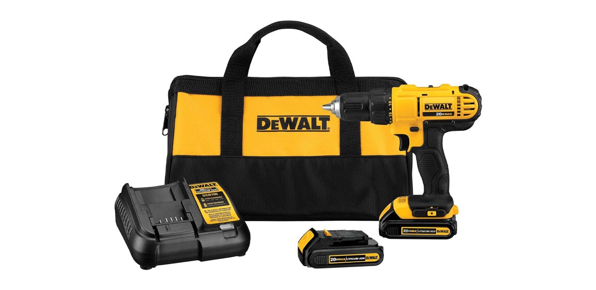 DEWALT 20V Max Cordless Drill-Driver Kit